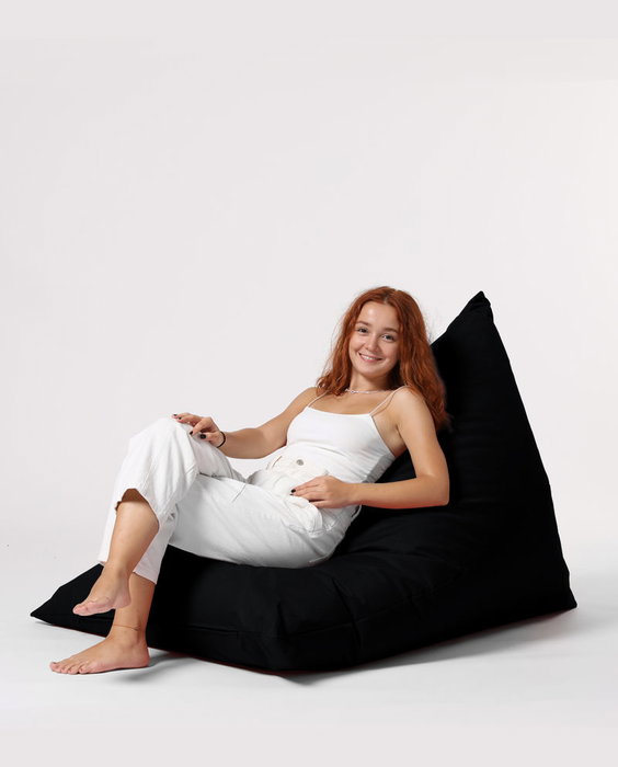 Atelier Del Sofa Pyramid Big Bed Pouf - Negro